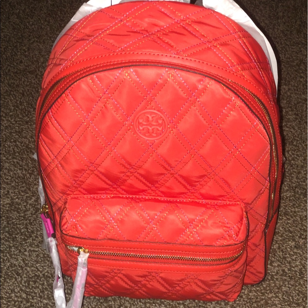 Multicolored Backpack by Tory Burch